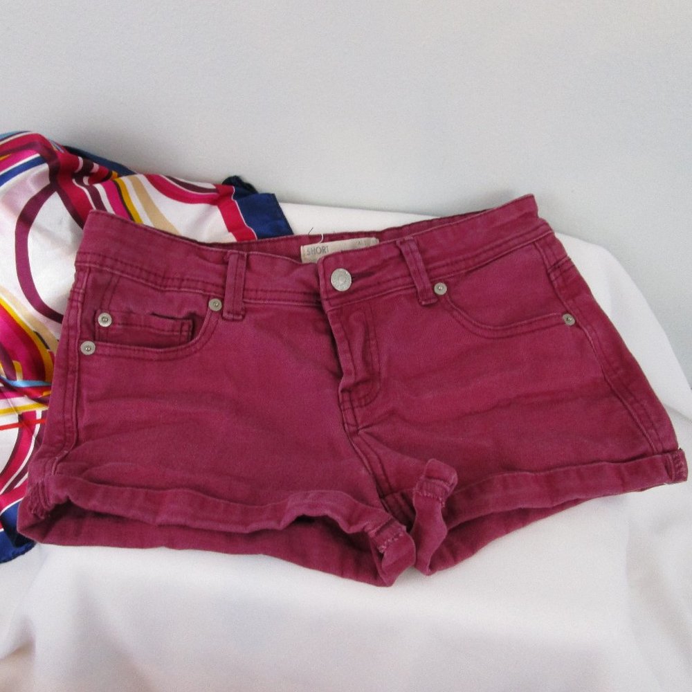 Cute Cotton On Raspberry Denim Shorts
